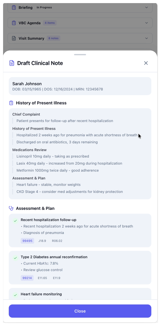 Draft note